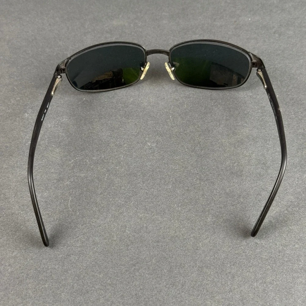 Ray-Ban RB 3247 006 Sunglasses Black Metal Rectangular Made in Italy
